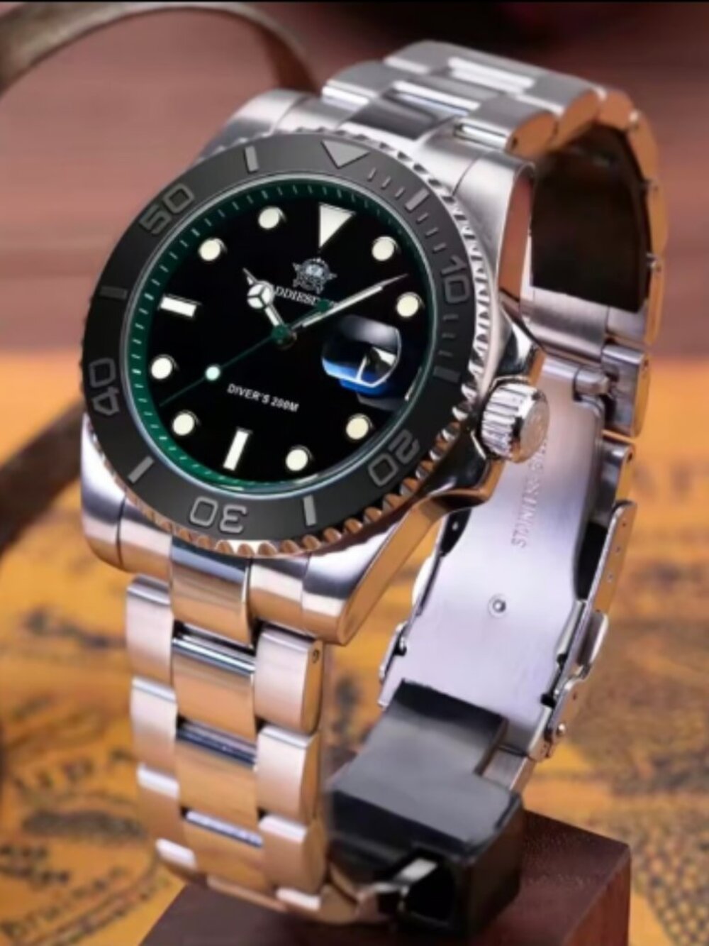 ADDIESDIVE 41mm Sports Quartz Watch Waterproof 200M (AD2040)